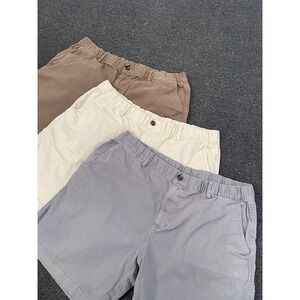 Bear Bottom 7 Inch Shorts Size 2XL Lot Of 3: Brown, Gray, Khaki- Hiking Outdoors
